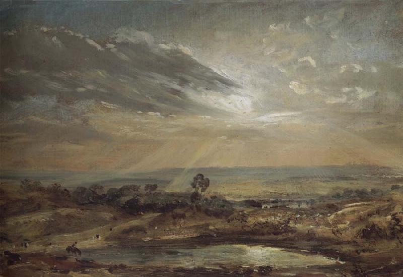 John Constable Branch Hill Pond,Hampstead oil painting picture